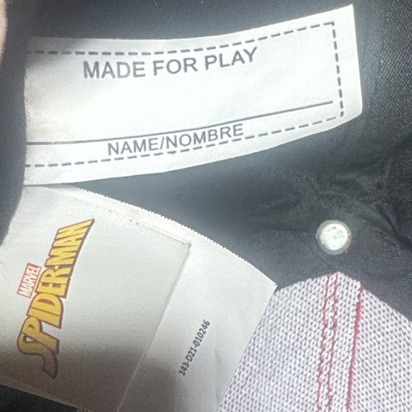 Spider-Man  Red and Black Kids  Cap - Picture 3 of 5